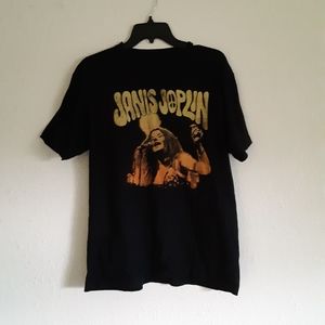 Janis Joplin Unisex L tee